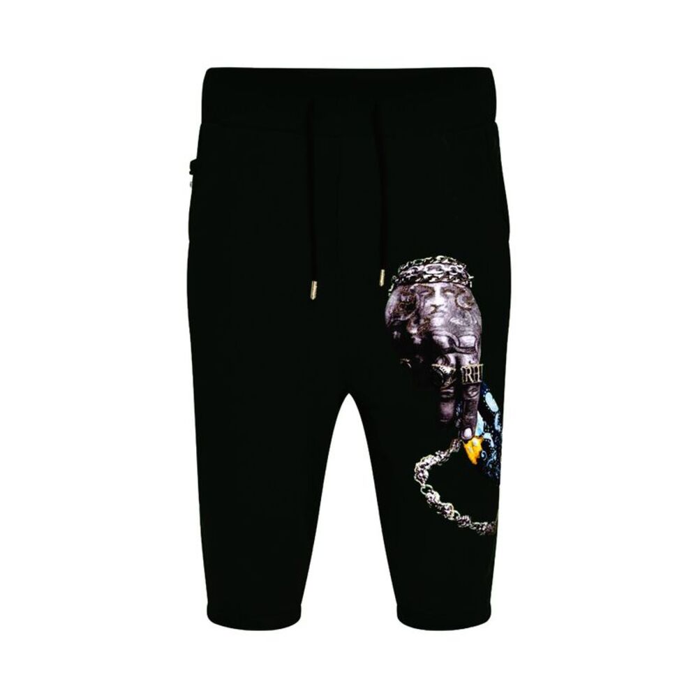 RH45 Men's Black Saxon Shorts LA12-I
